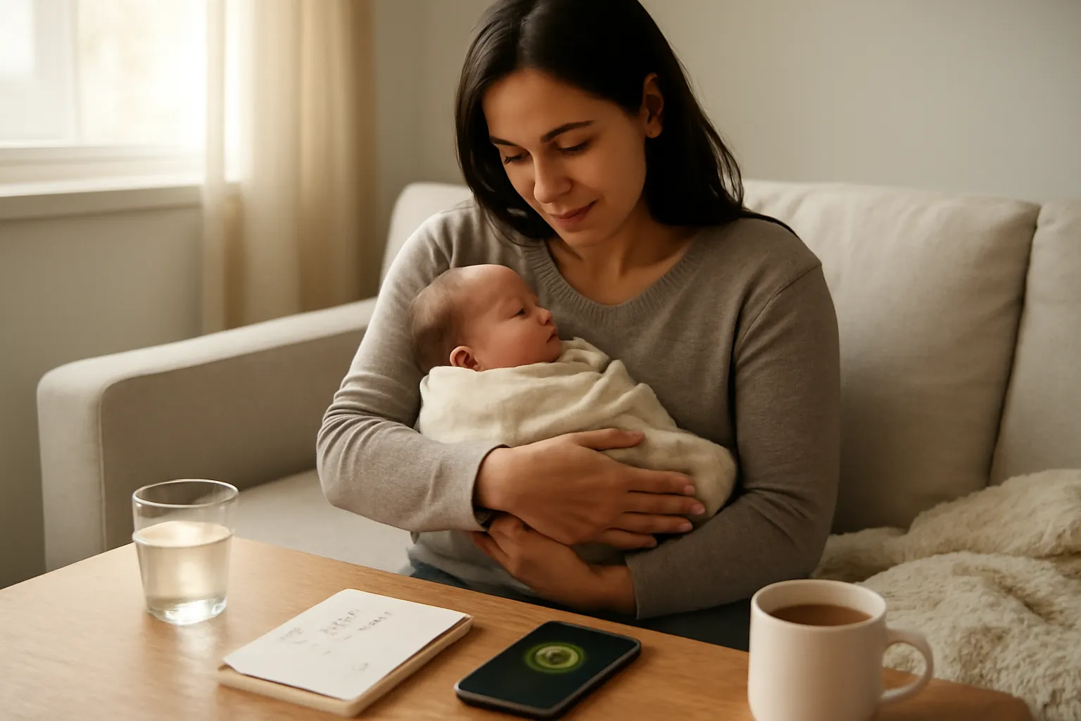 Autocuidado no puerpério: mini-guia para os primeiros três meses